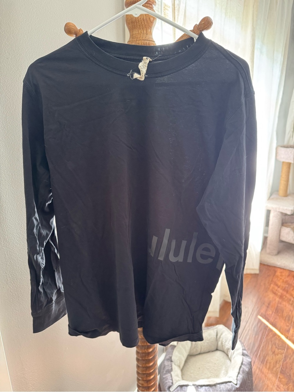 lululemon athletica women's Long Sleeve Crew Shirt - Black